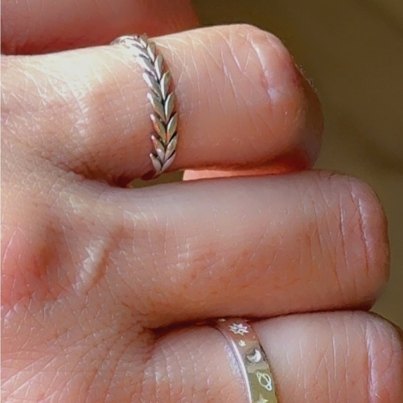Sterling Silver Braided Ring - Picture 4 of 10